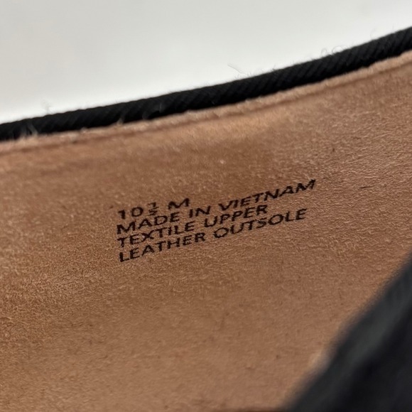 Talbots Ryan Embroidered Dog Loafers Sz 10.5 Wool Blend Scottie Antlers Holiday - Picture 2 of 9